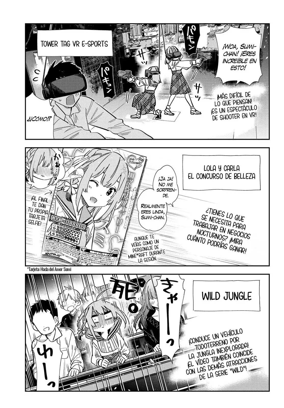 Kanojo, Okarishimasu Capitulo 342 página 10