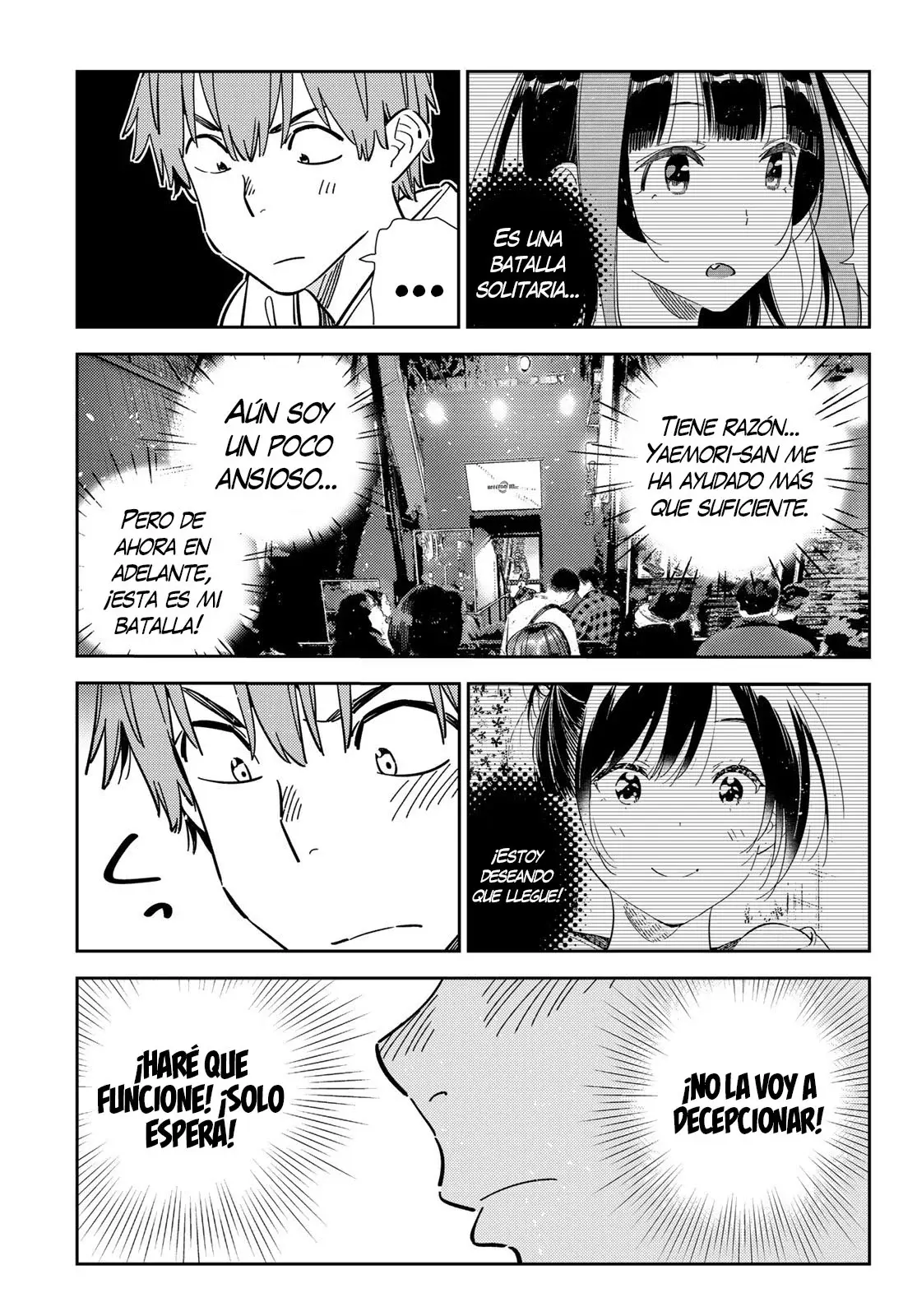 Kanojo, Okarishimasu Capitulo 342 página 12