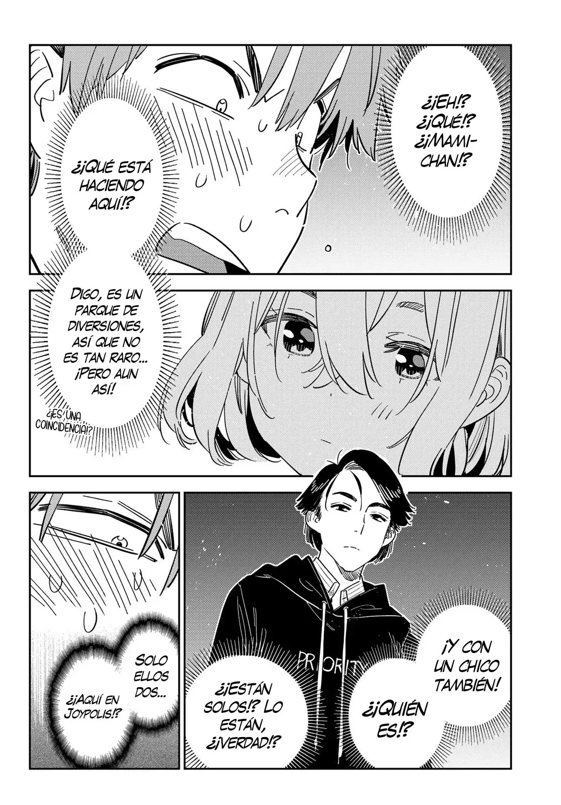 Kanojo, Okarishimasu Capitulo 342 página 17