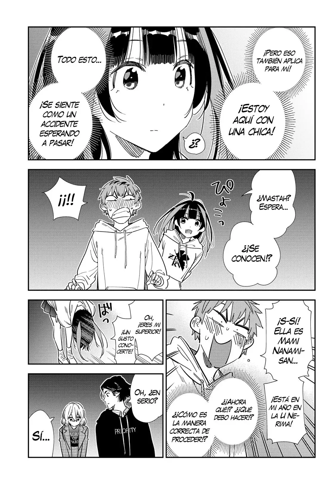 Kanojo, Okarishimasu Capitulo 342 página 18