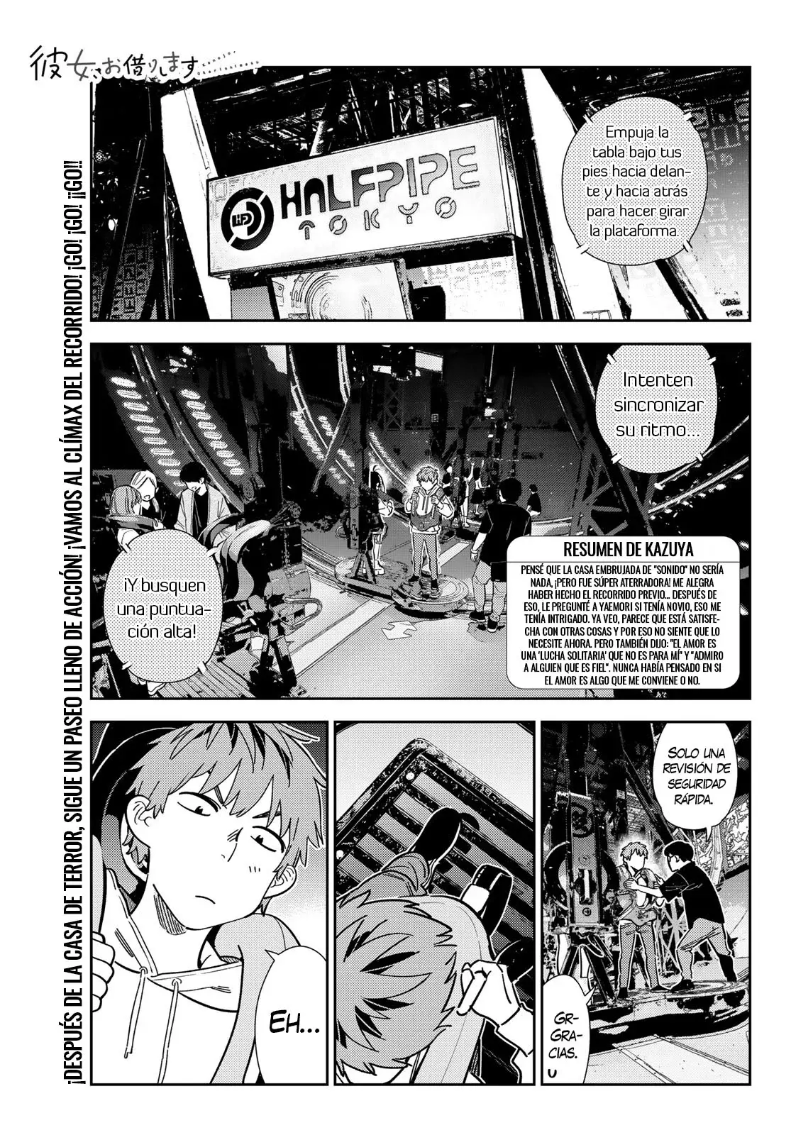Kanojo, Okarishimasu Capitulo 342 página 2