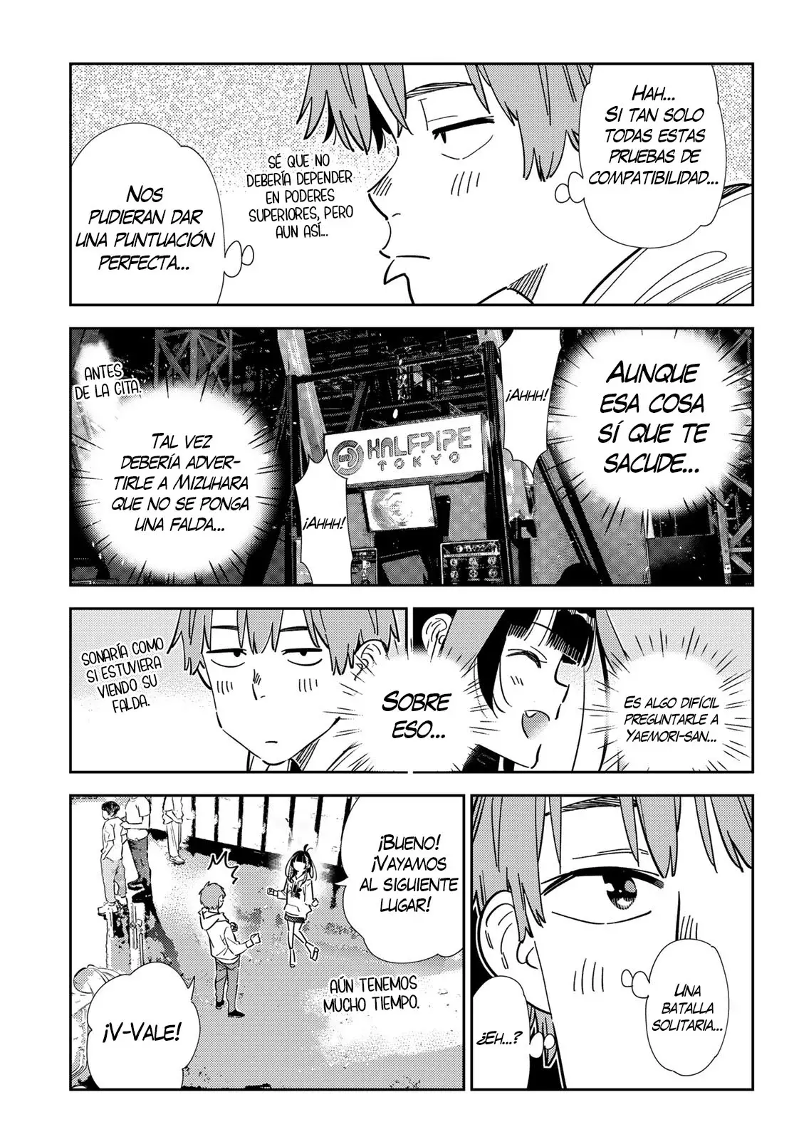 Kanojo, Okarishimasu Capitulo 342 página 8