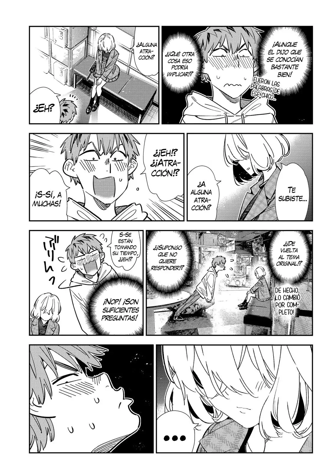 Kanojo, Okarishimasu Capitulo 343 página 12