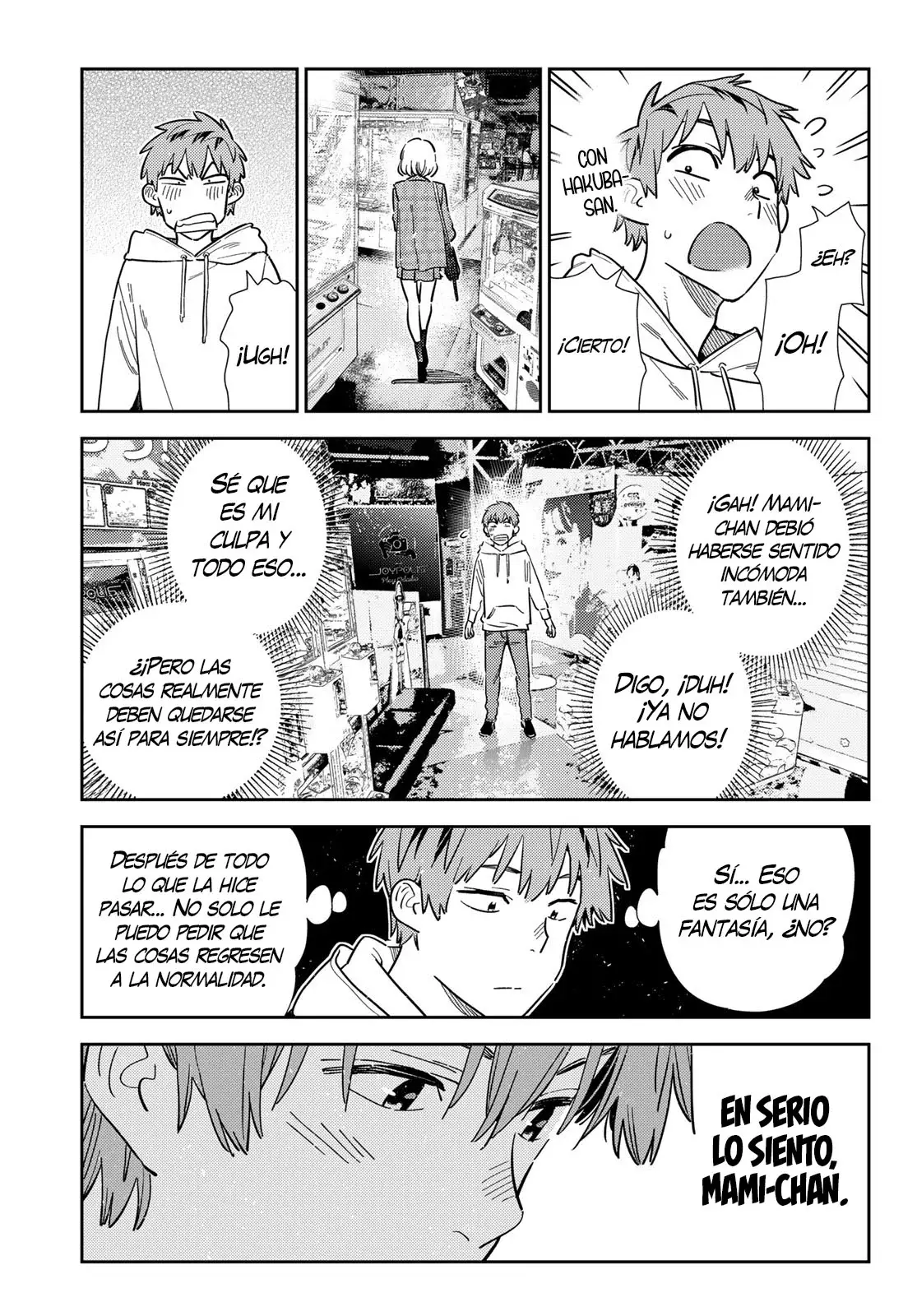 Kanojo, Okarishimasu Capitulo 343 página 14
