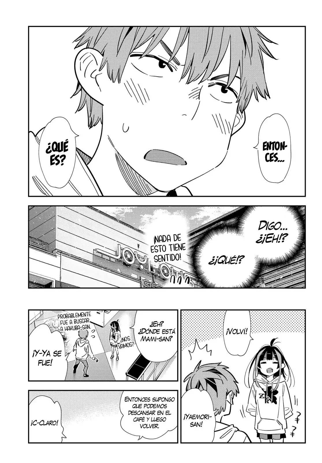 Kanojo, Okarishimasu Capitulo 343 página 19