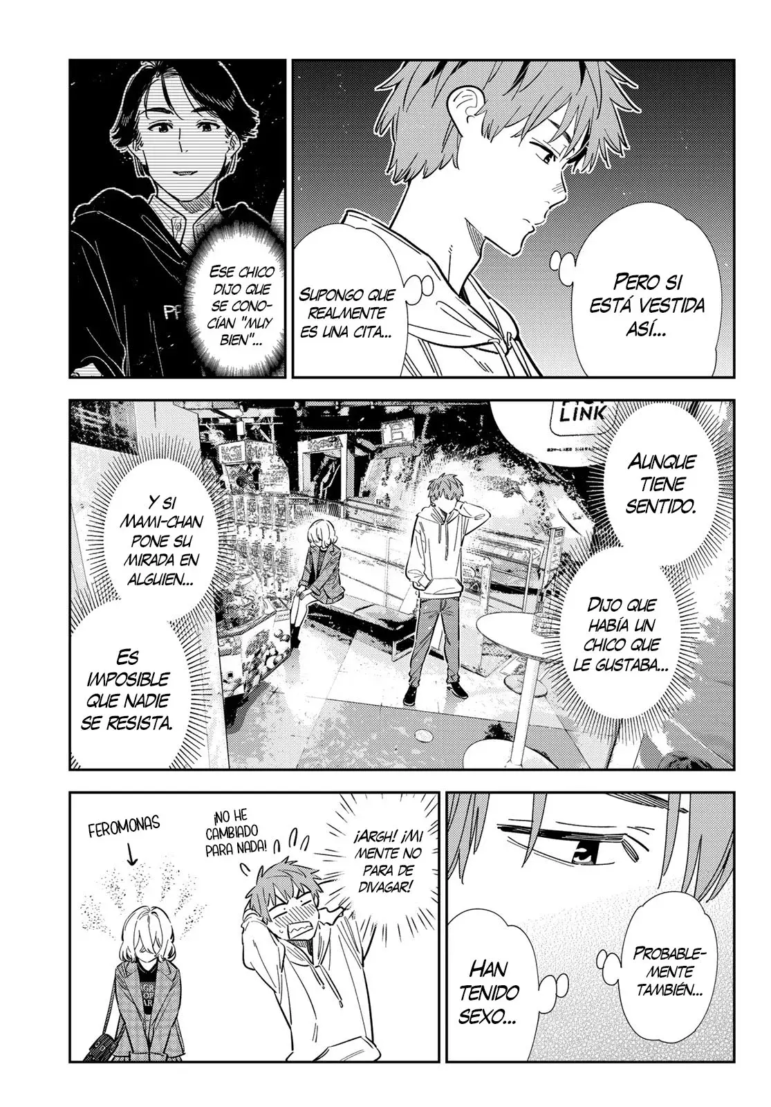 Kanojo, Okarishimasu Capitulo 343 página 6