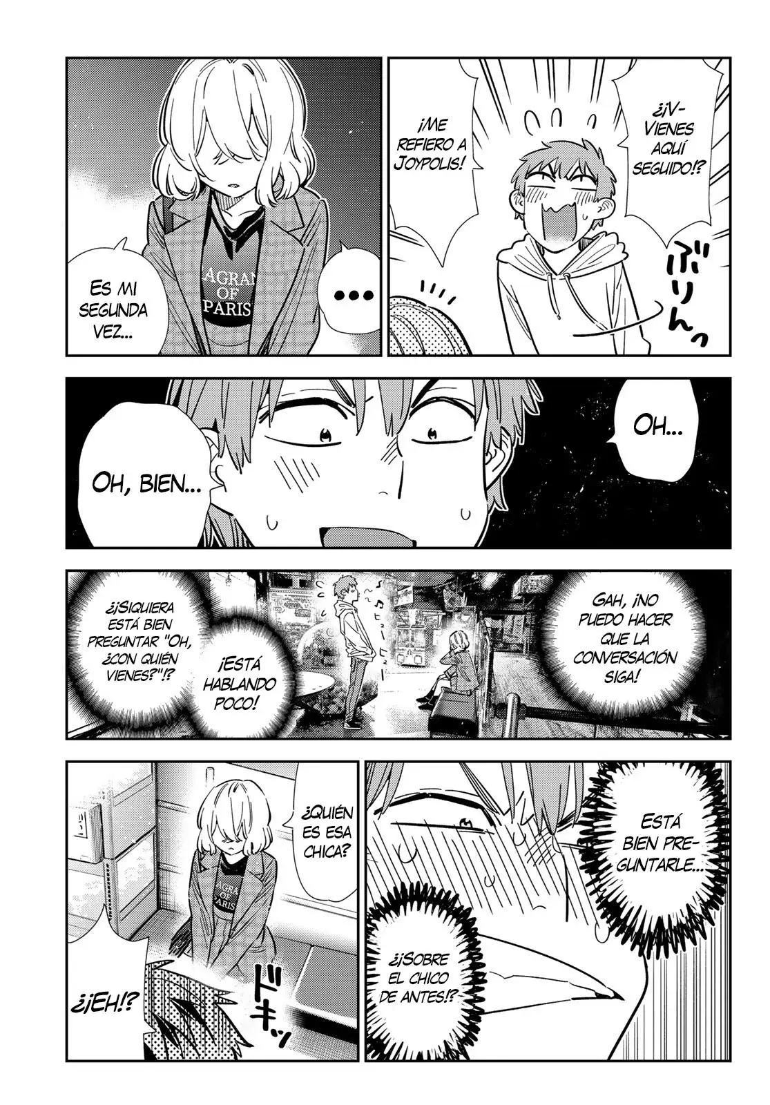 Kanojo, Okarishimasu Capitulo 343 página 8