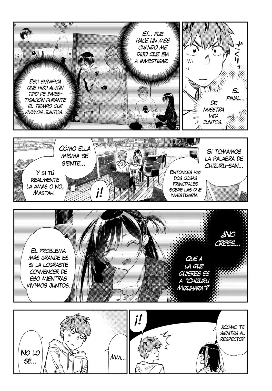 Kanojo, Okarishimasu Capitulo 344 página 10