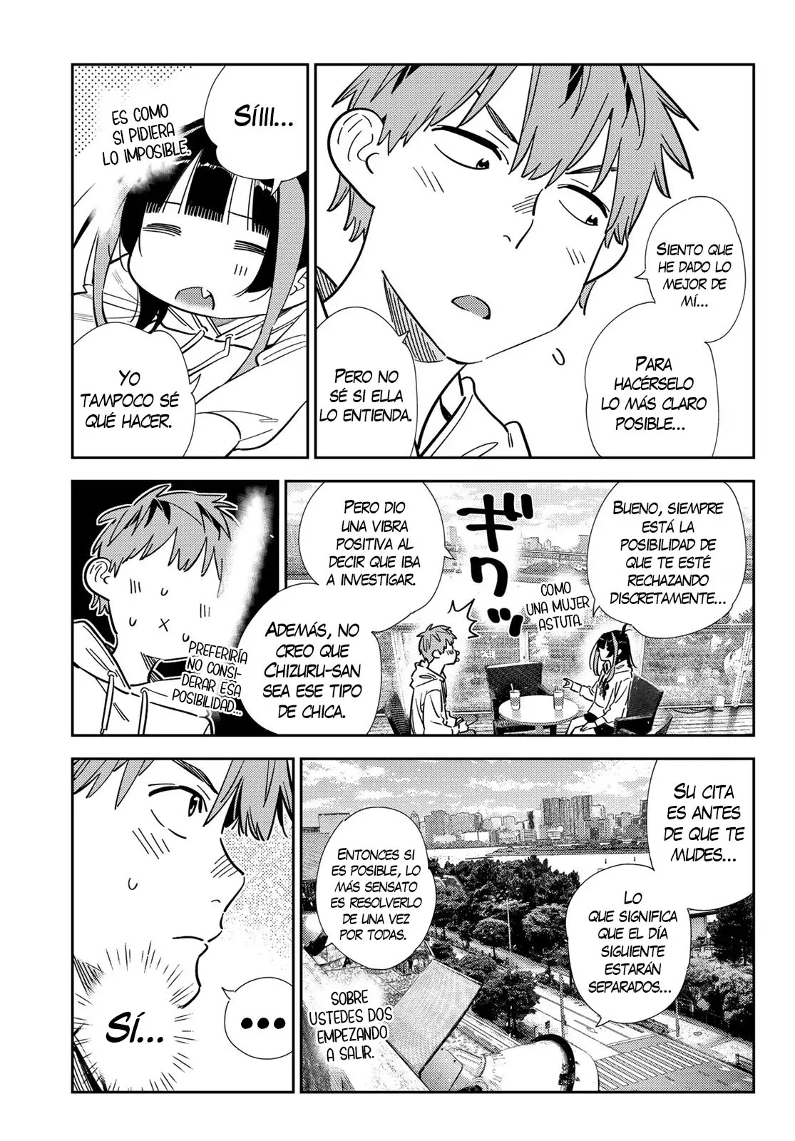 Kanojo, Okarishimasu Capitulo 344 página 11