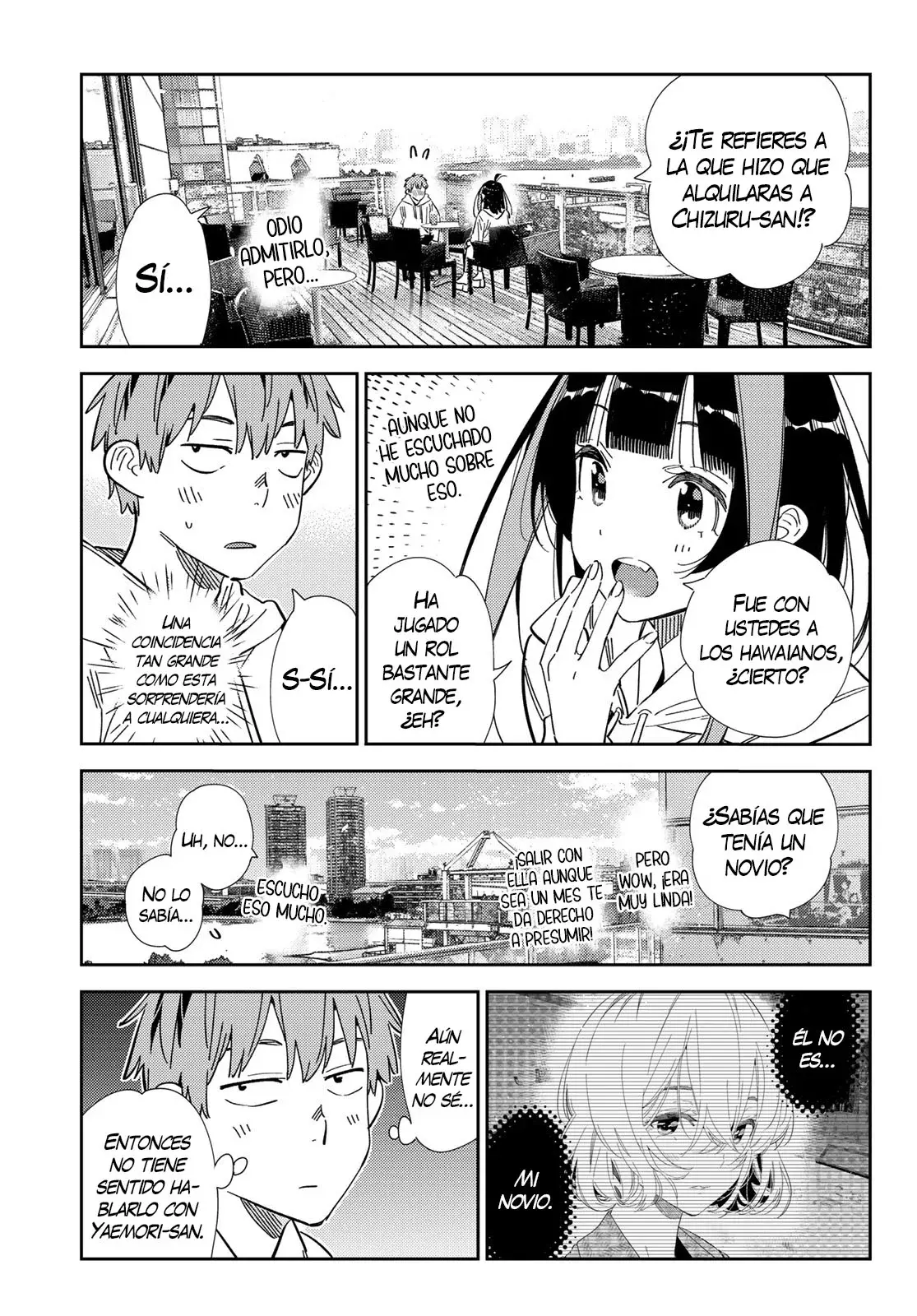 Kanojo, Okarishimasu Capitulo 344 página 7