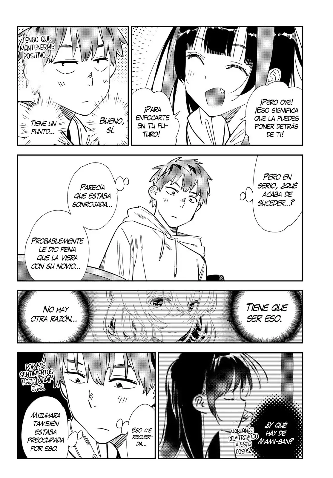 Kanojo, Okarishimasu Capitulo 344 página 8