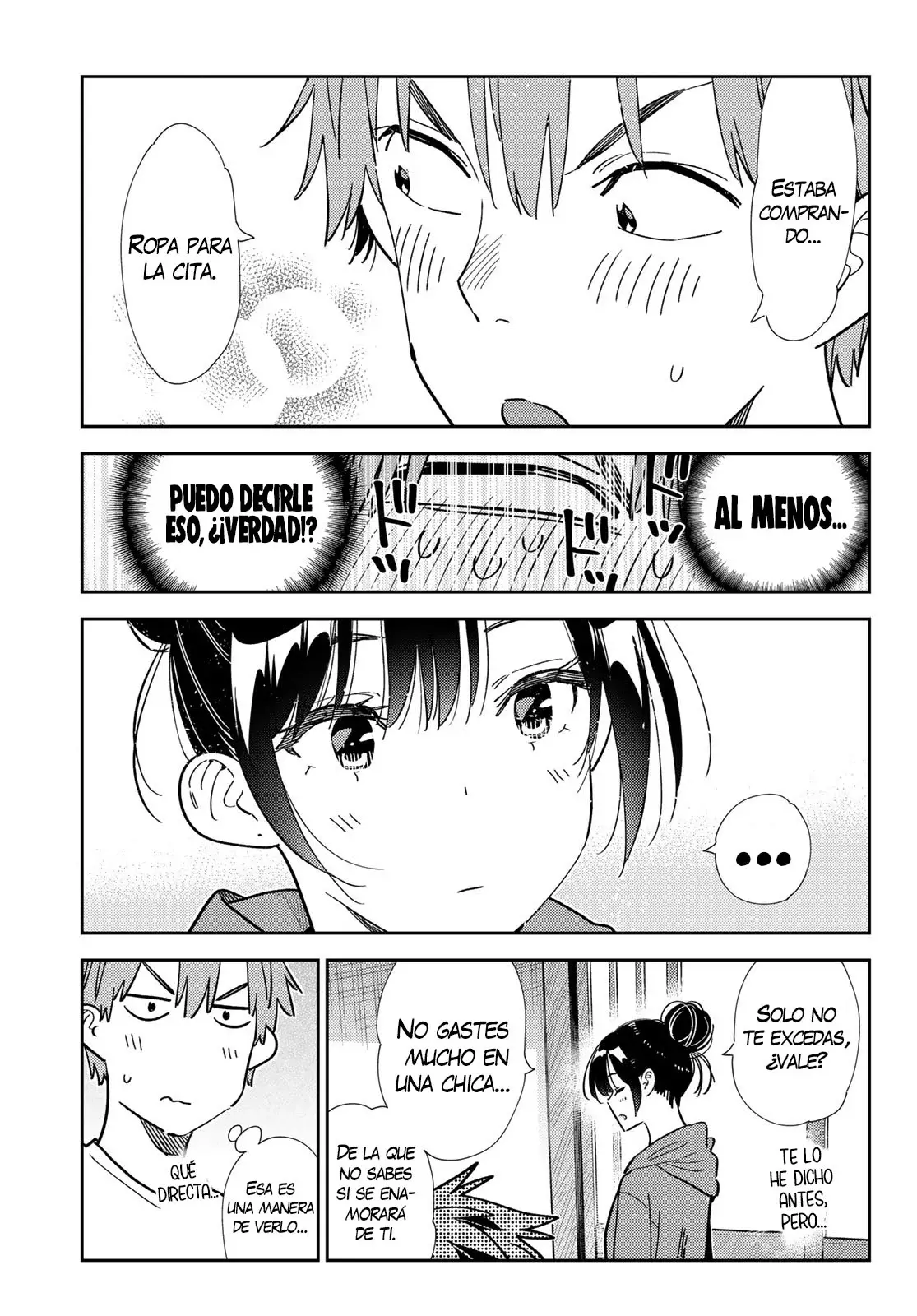 Kanojo, Okarishimasu Capitulo 345 página 12
