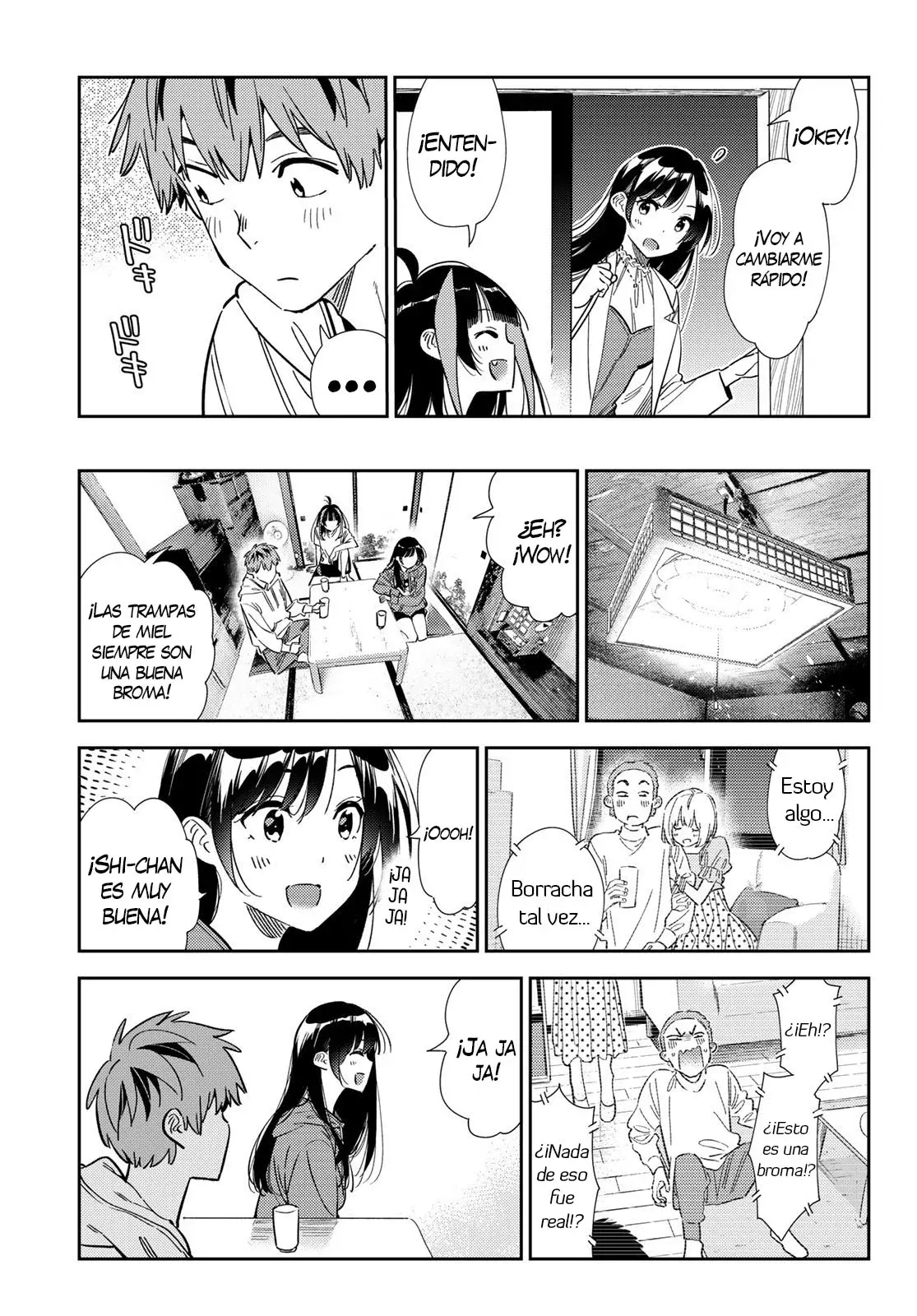 Kanojo, Okarishimasu Capitulo 345 página 18