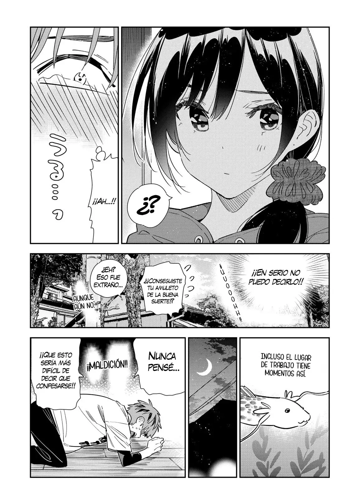 Kanojo, Okarishimasu Capitulo 346 página 12