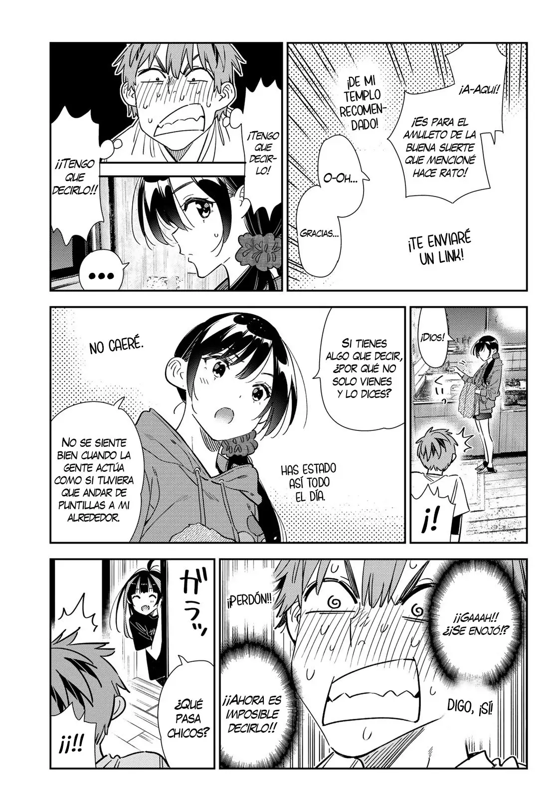 Kanojo, Okarishimasu Capitulo 346 página 14