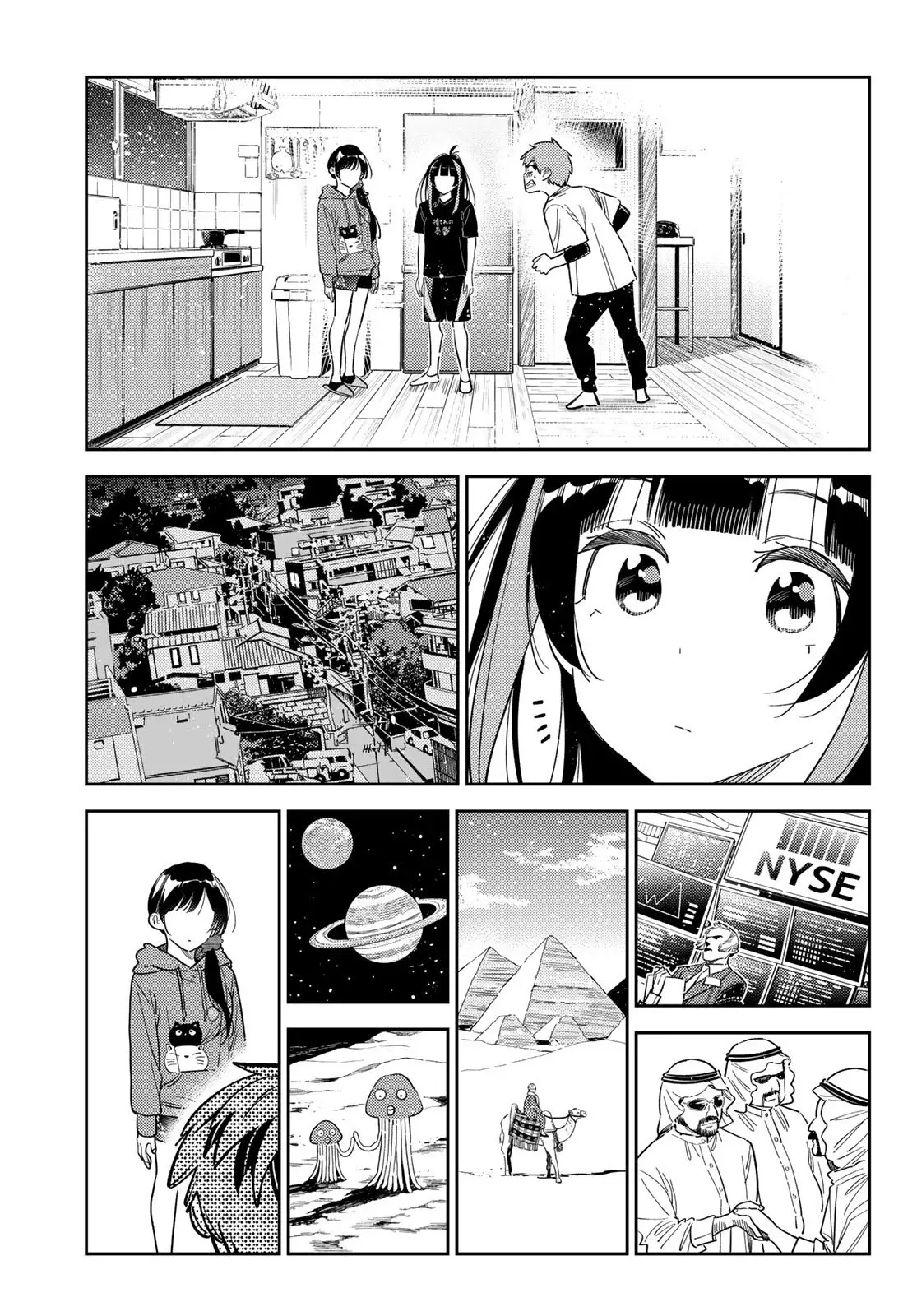 Kanojo, Okarishimasu Capitulo 346 página 18