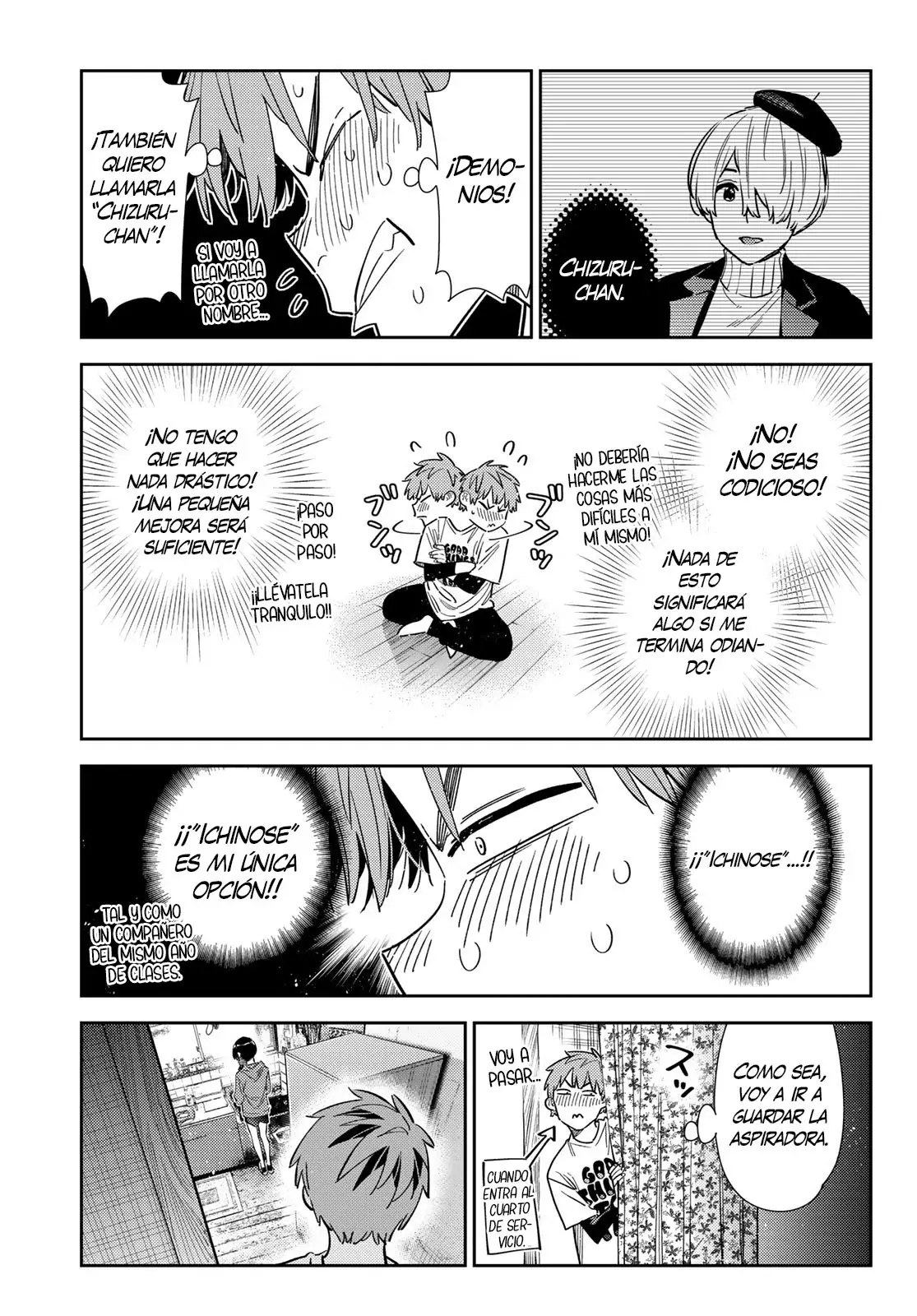 Kanojo, Okarishimasu Capitulo 346 página 8