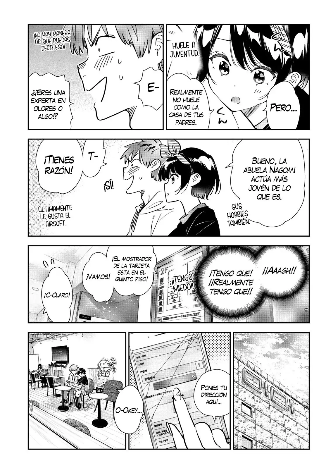Kanojo, Okarishimasu Capitulo 347 página 10