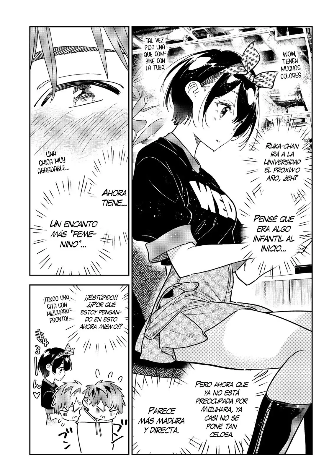 Kanojo, Okarishimasu Capitulo 347 página 12