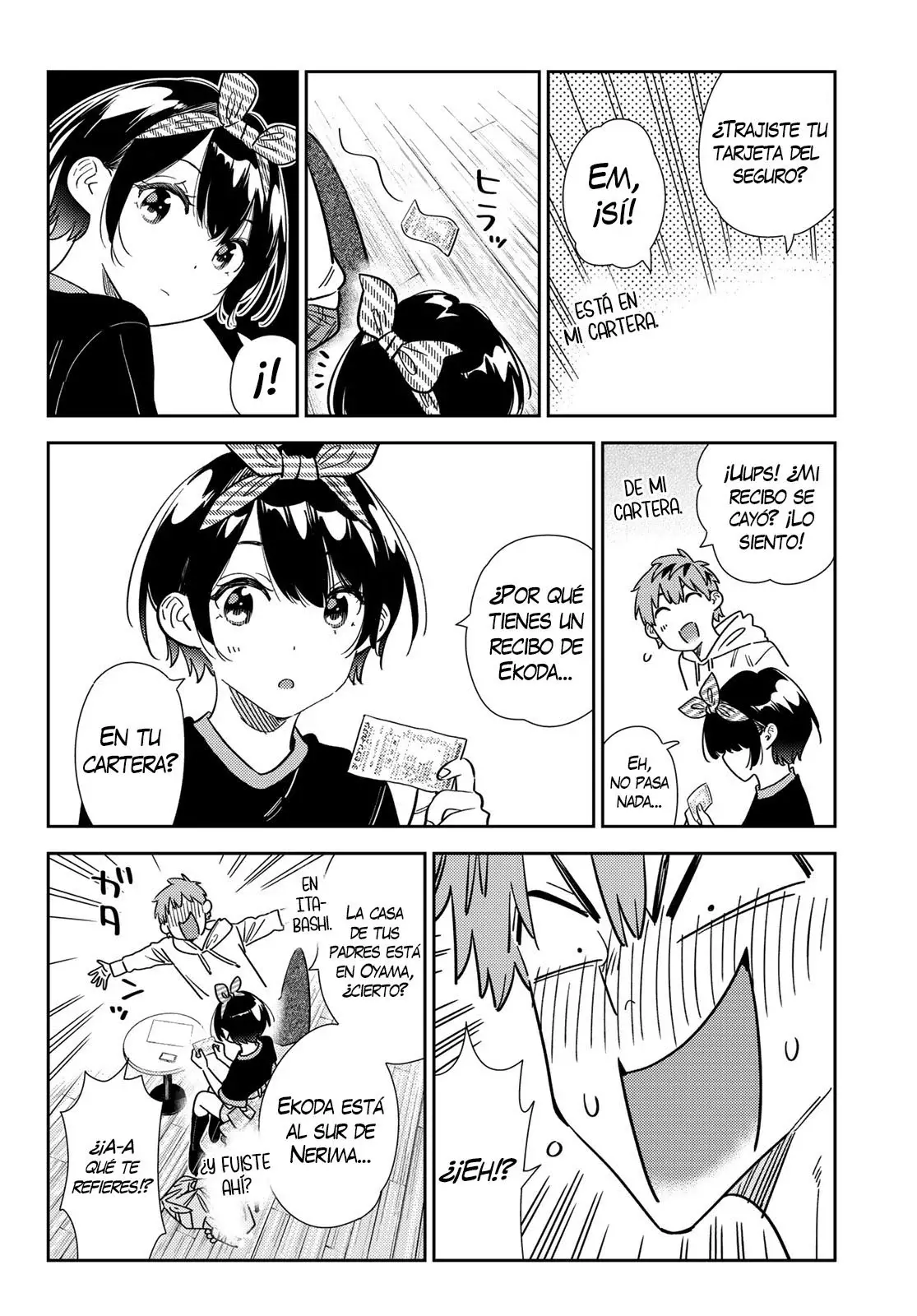 Kanojo, Okarishimasu Capitulo 347 página 13