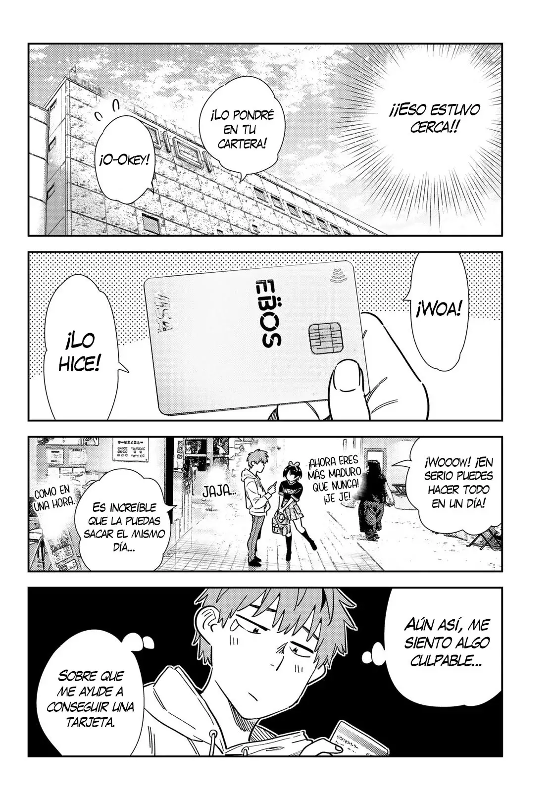 Kanojo, Okarishimasu Capitulo 347 página 15