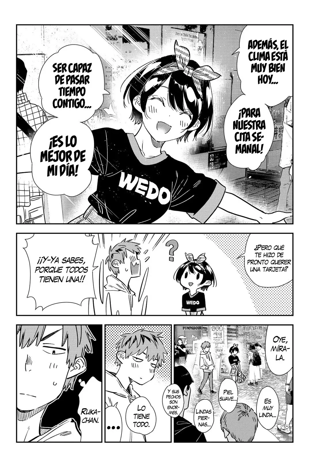 Kanojo, Okarishimasu Capitulo 347 página 5