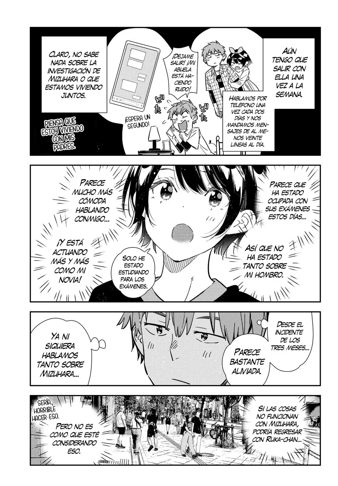 Kanojo, Okarishimasu Capitulo 347 página 6