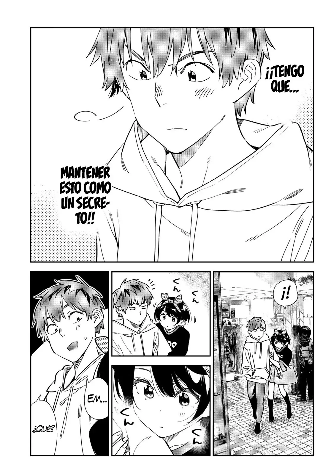 Kanojo, Okarishimasu Capitulo 347 página 8