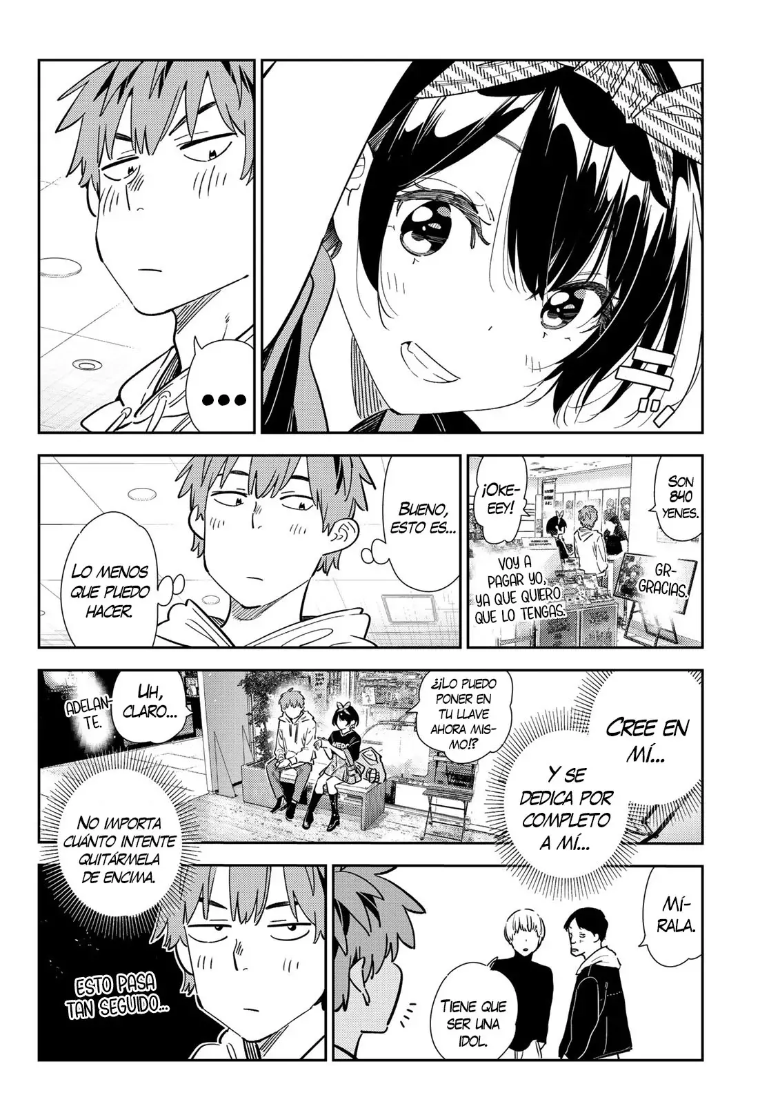 Kanojo, Okarishimasu Capitulo 348 página 11