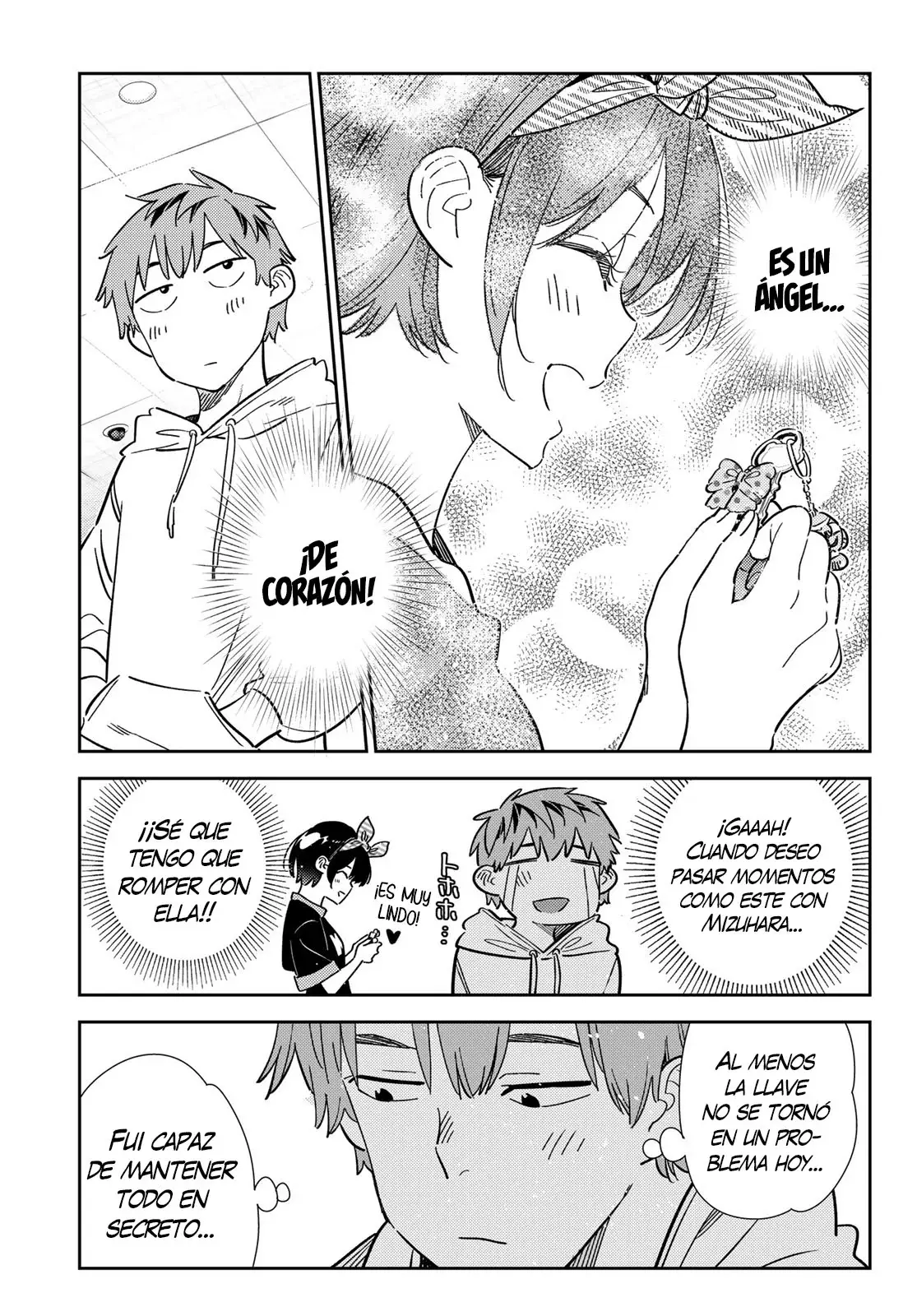 Kanojo, Okarishimasu Capitulo 348 página 12
