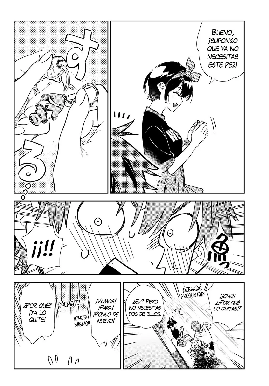 Kanojo, Okarishimasu Capitulo 348 página 13