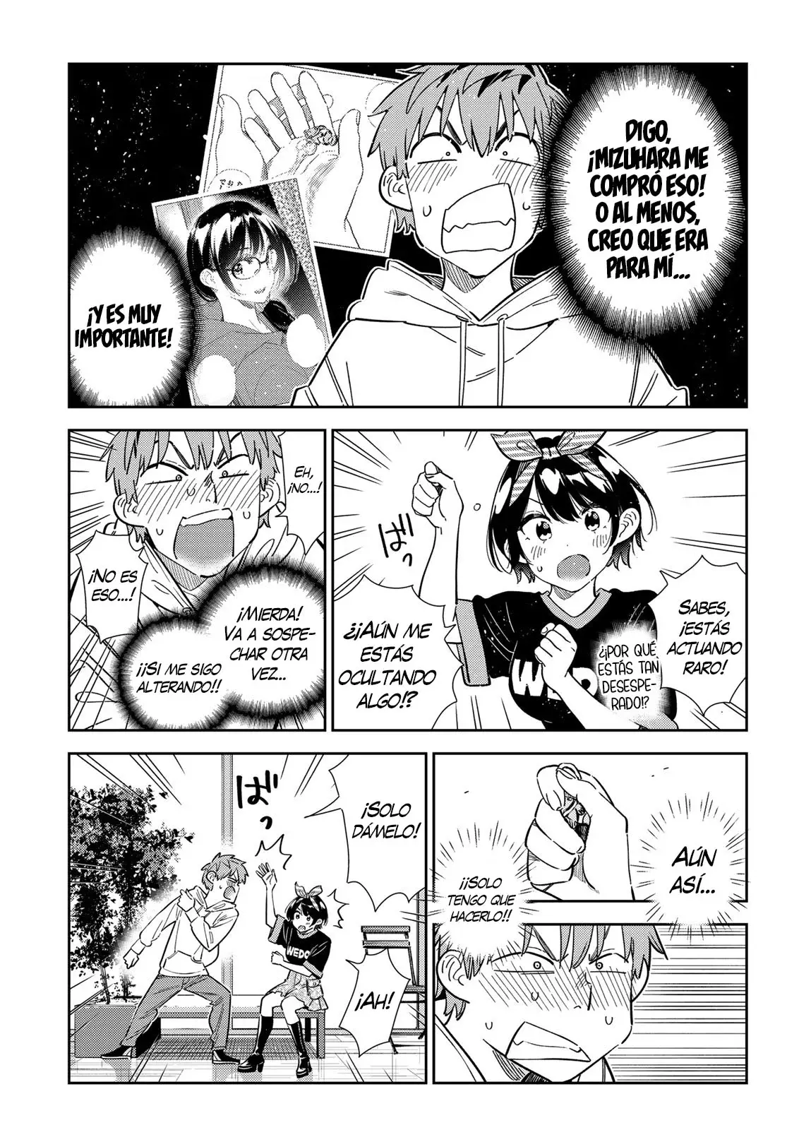 Kanojo, Okarishimasu Capitulo 348 página 14