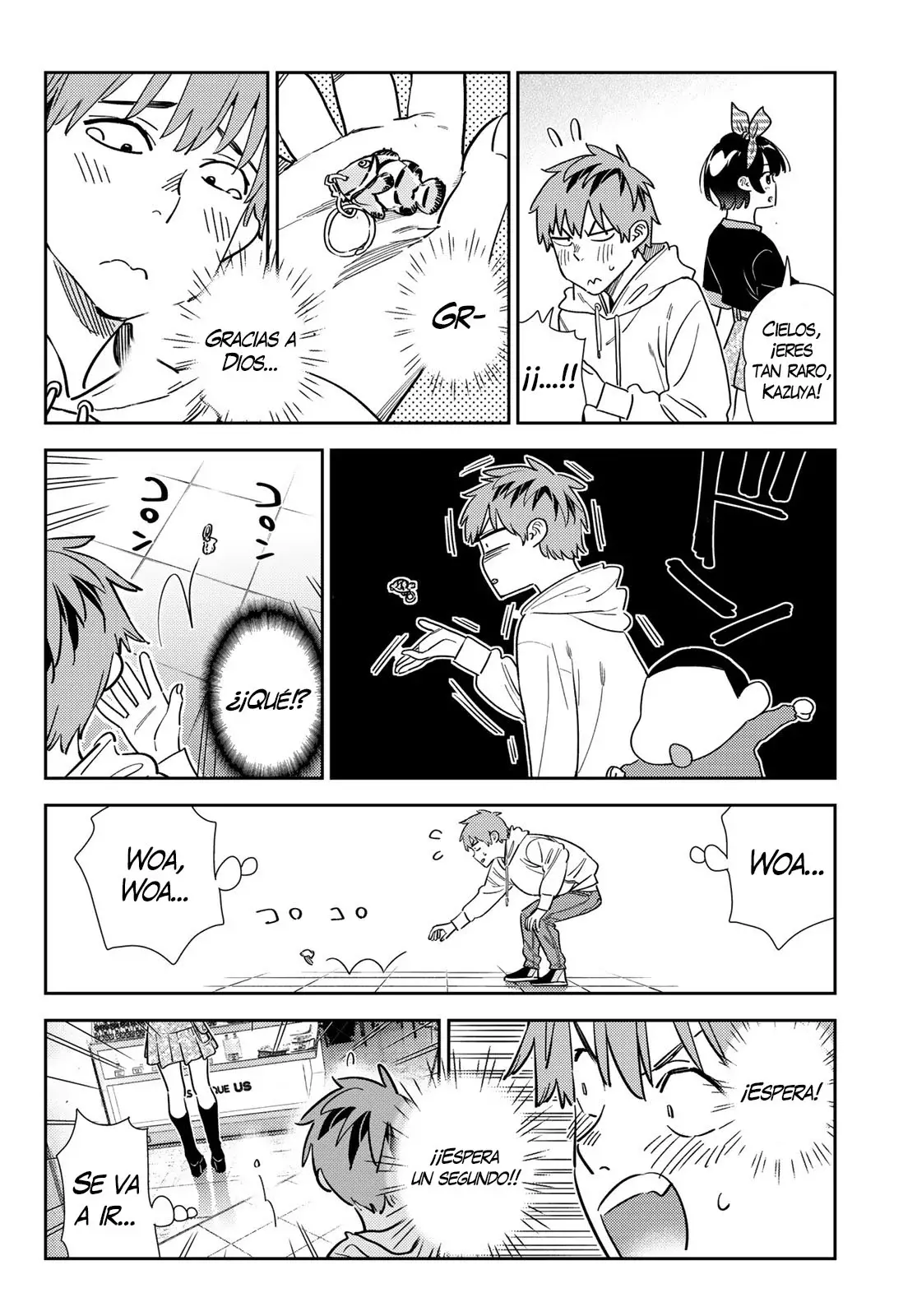 Kanojo, Okarishimasu Capitulo 348 página 15