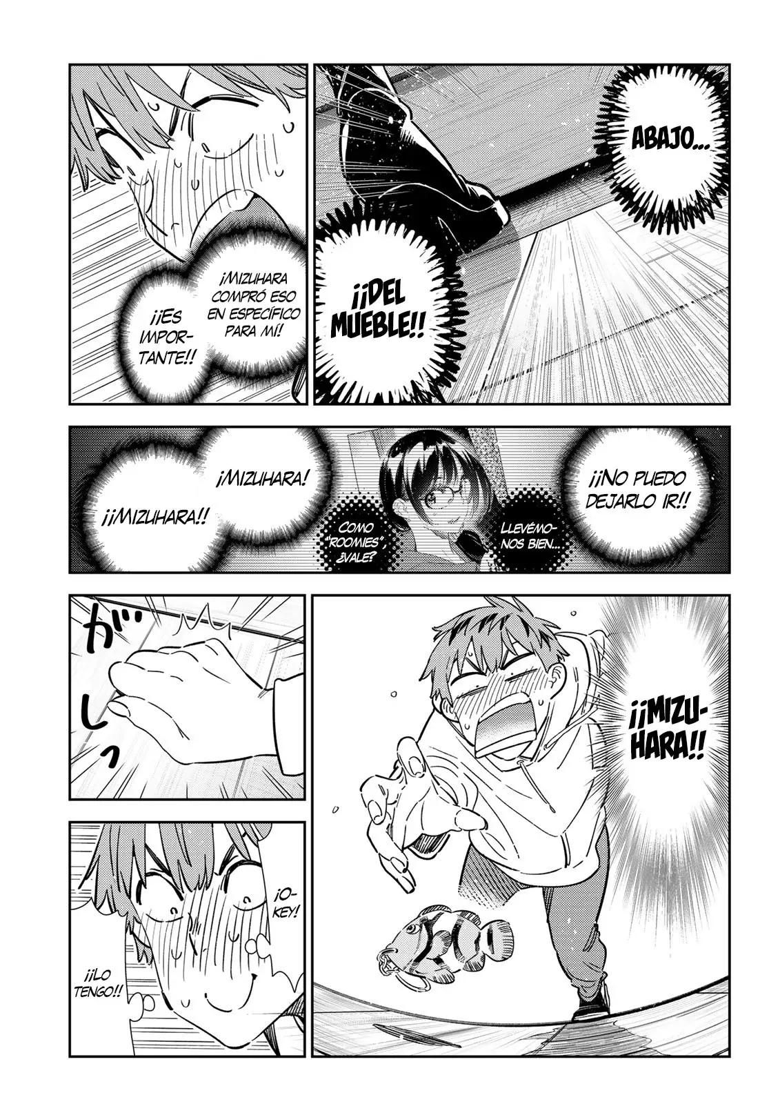 Kanojo, Okarishimasu Capitulo 348 página 16