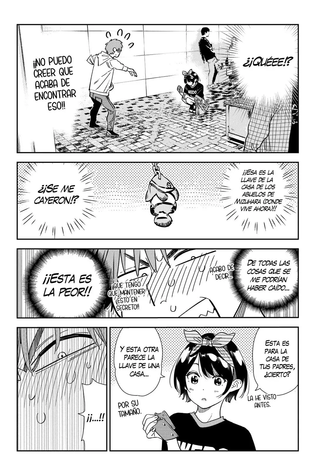 Kanojo, Okarishimasu Capitulo 348 página 5