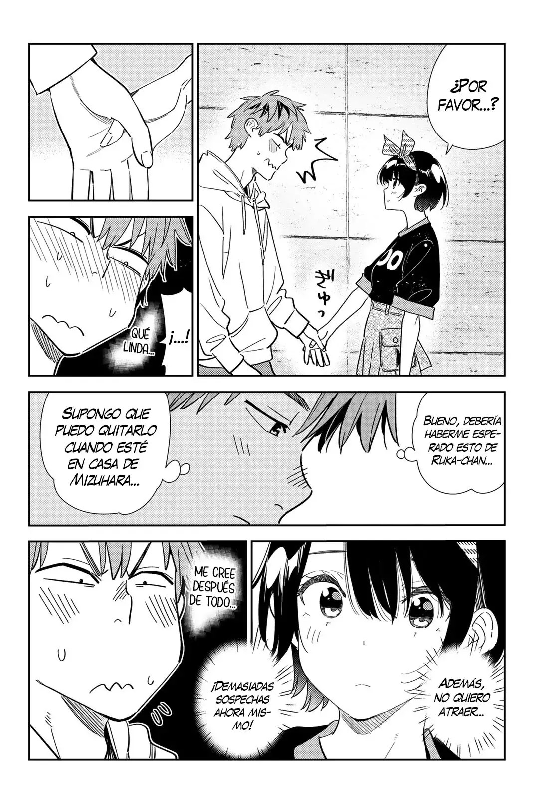 Kanojo, Okarishimasu Capitulo 348 página 9