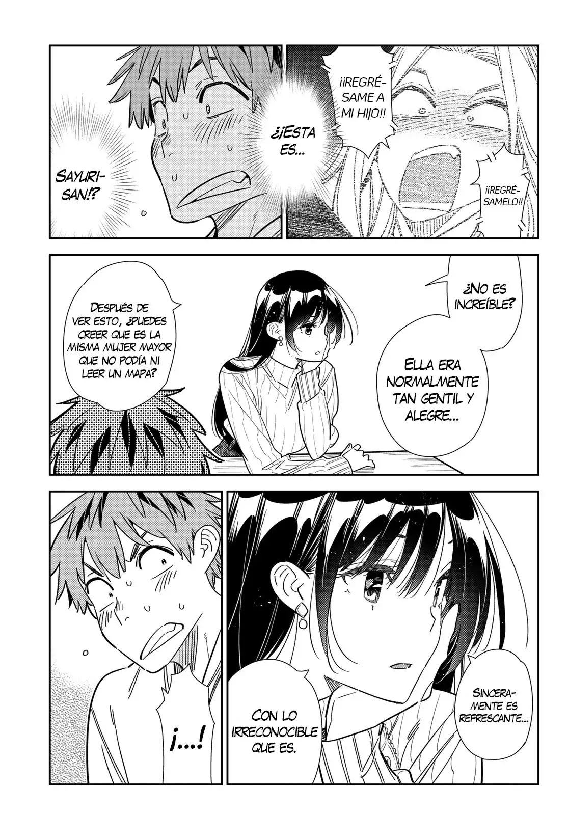 Kanojo, Okarishimasu Capitulo 349 página 16