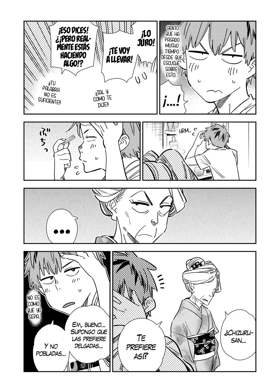 Kanojo, Okarishimasu Capitulo 351 página 13