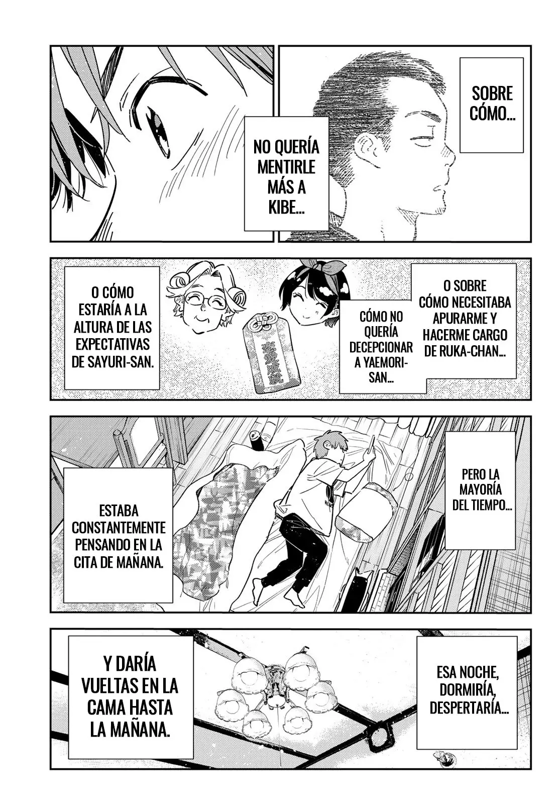 Kanojo, Okarishimasu Capitulo 351 página 17