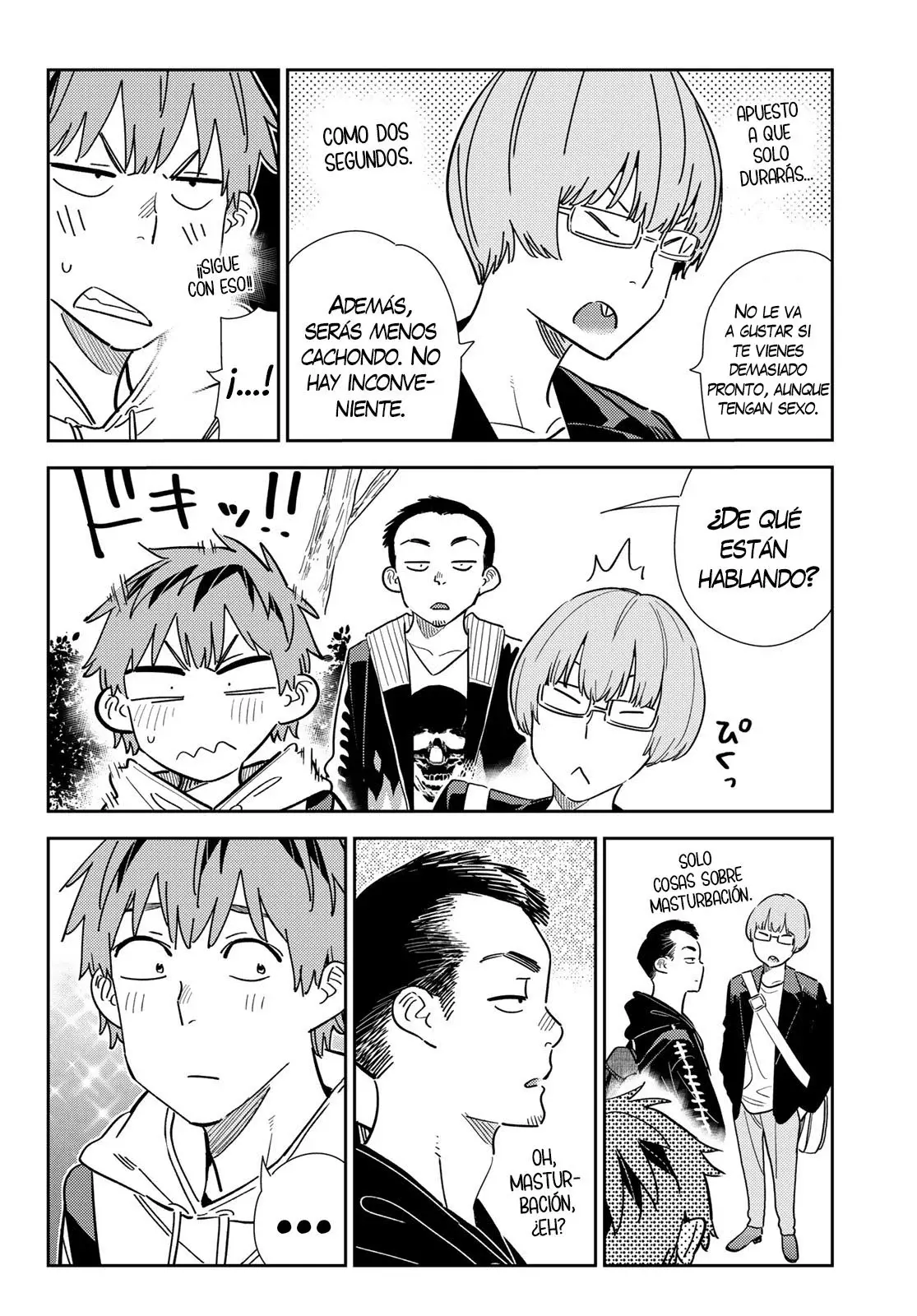 Kanojo, Okarishimasu Capitulo 351 página 8