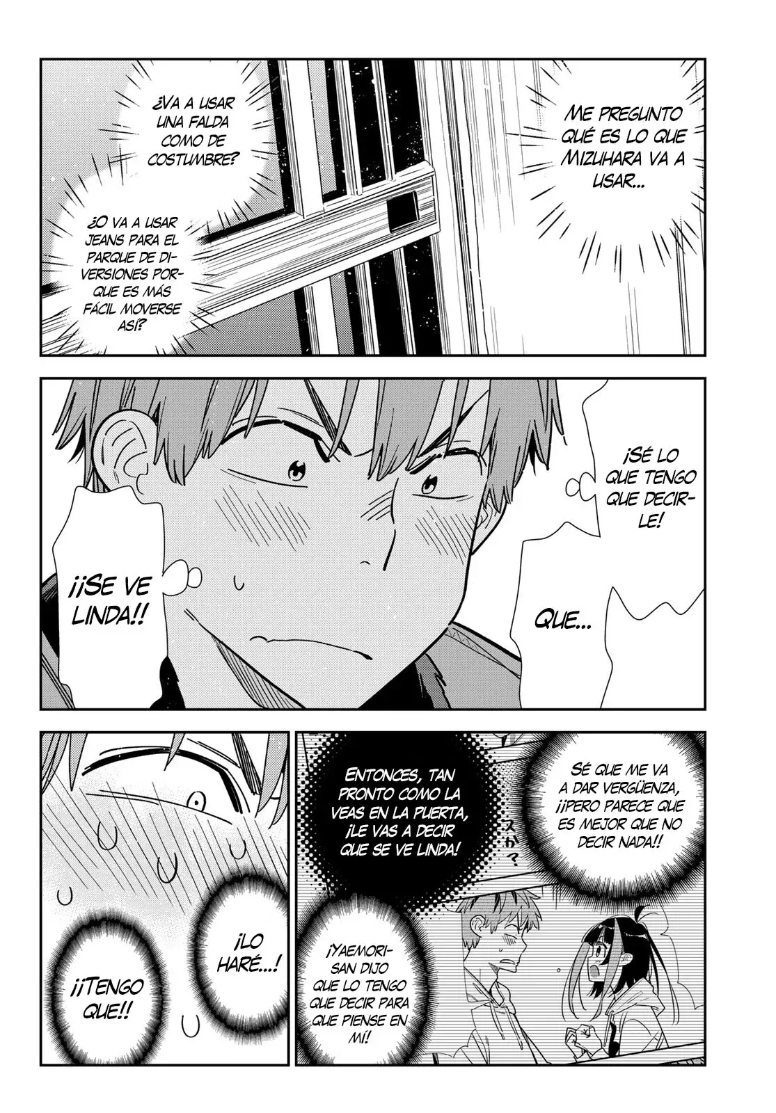Kanojo, Okarishimasu Capitulo 352 página 12