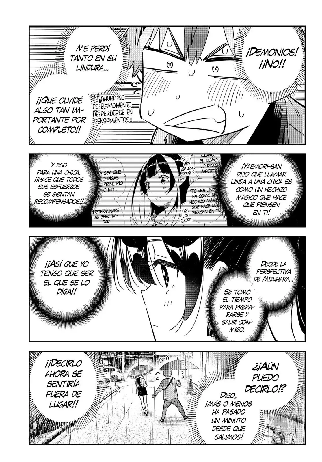 Kanojo, Okarishimasu Capitulo 353 página 13