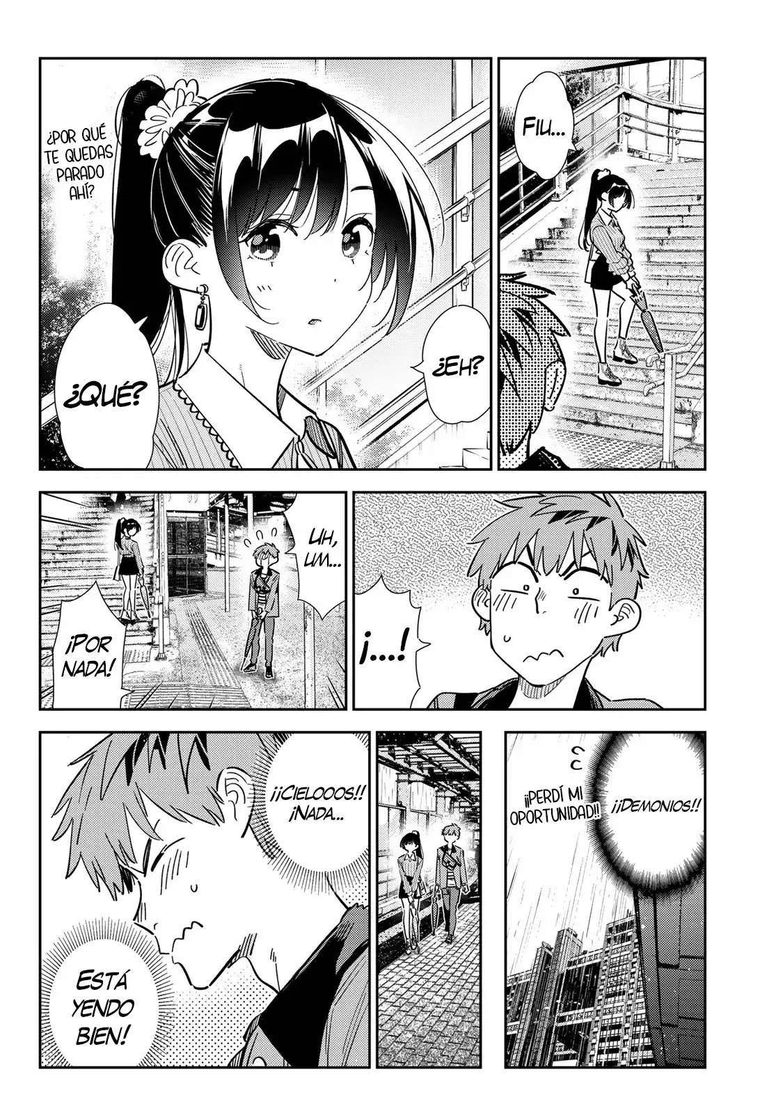 Kanojo, Okarishimasu Capitulo 354 página 16