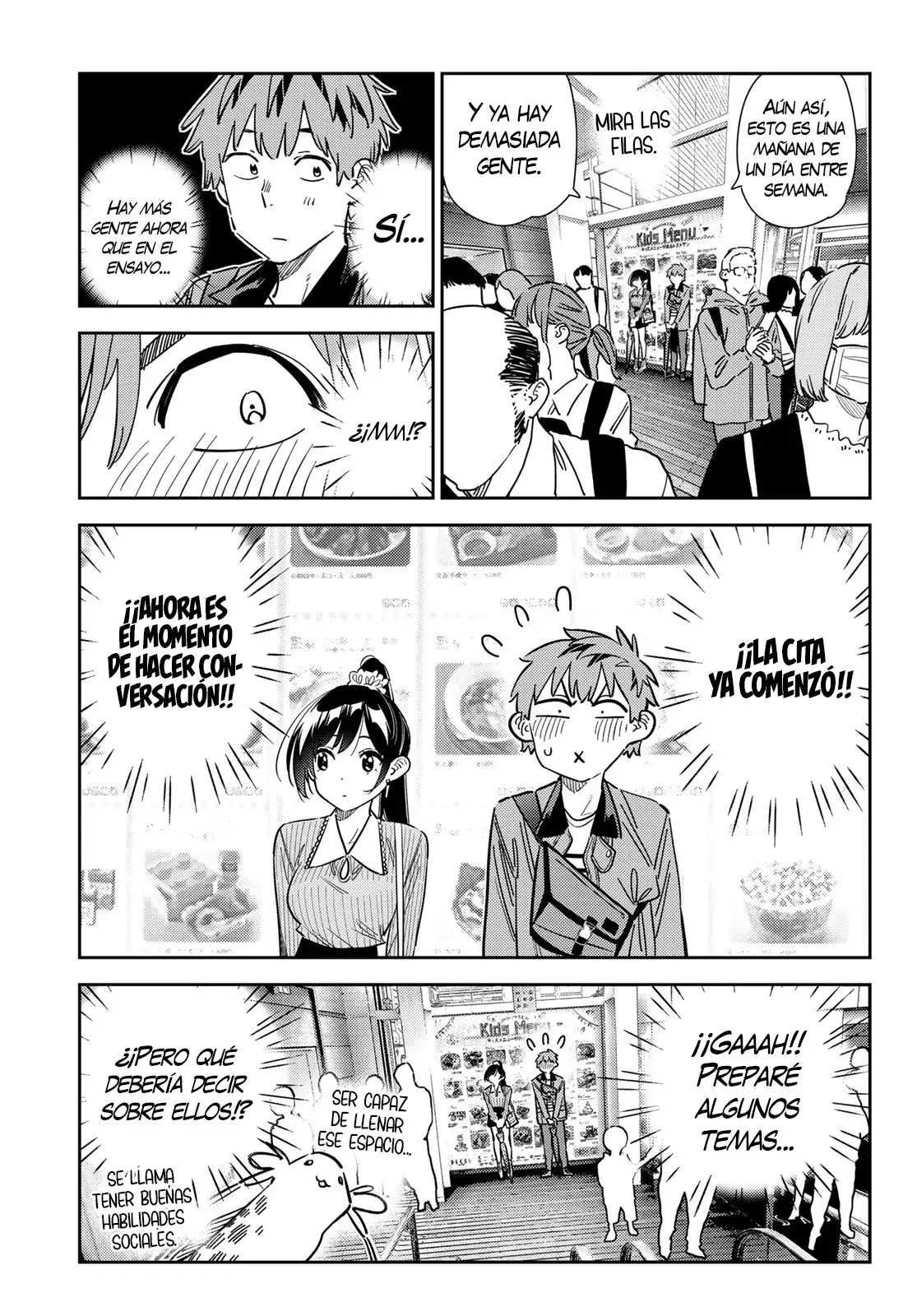 Kanojo, Okarishimasu Capitulo 355 página 10