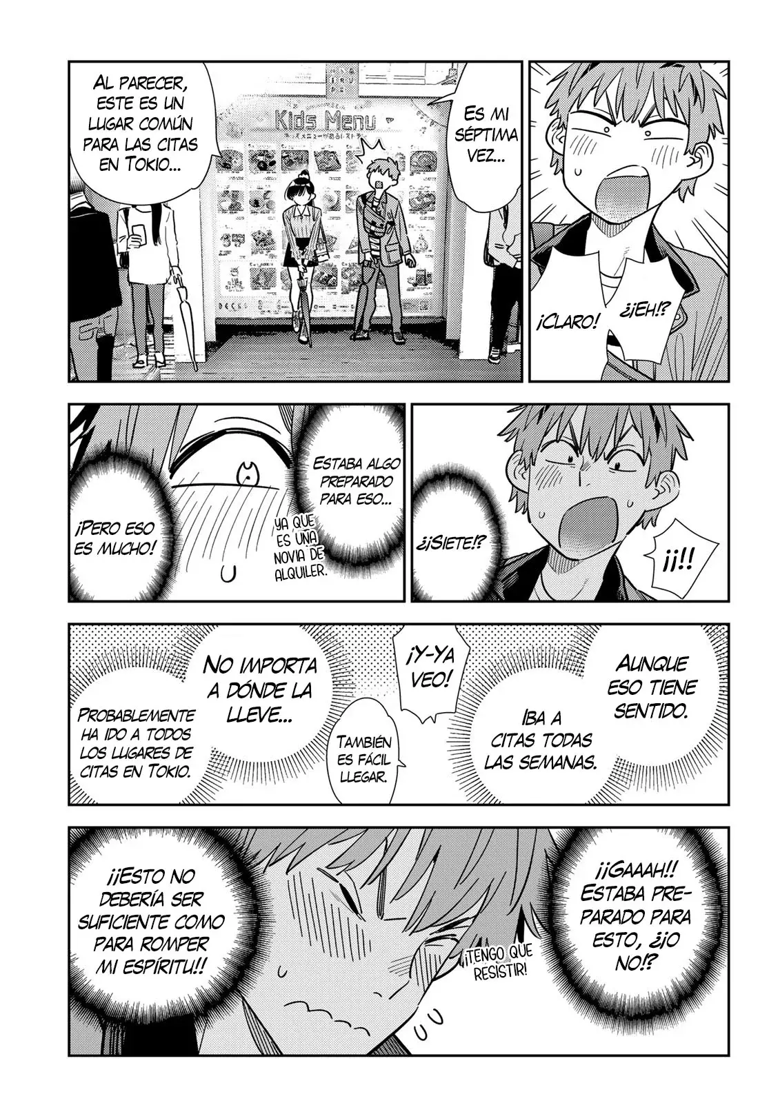 Kanojo, Okarishimasu Capitulo 355 página 12