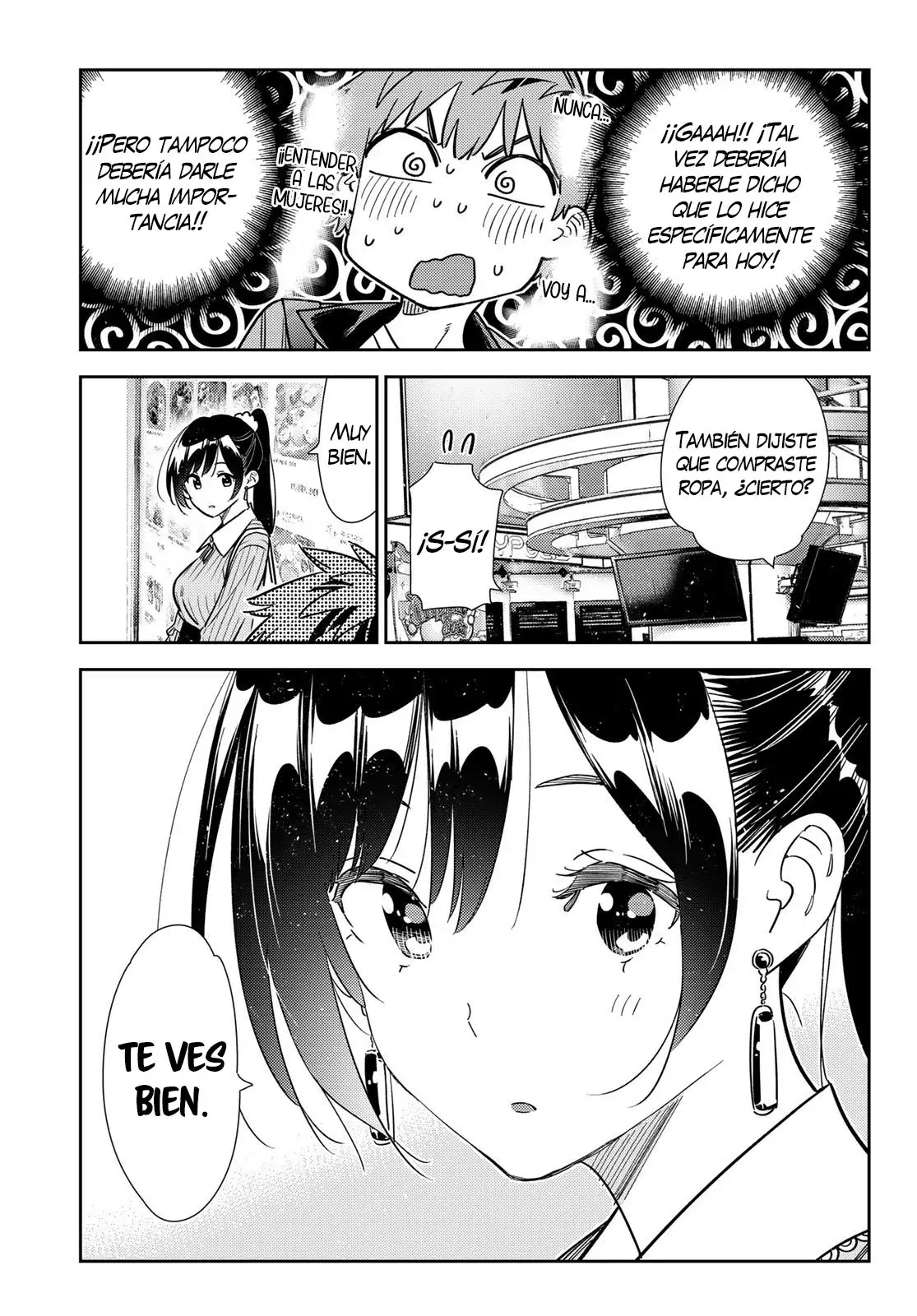 Kanojo, Okarishimasu Capitulo 355 página 14