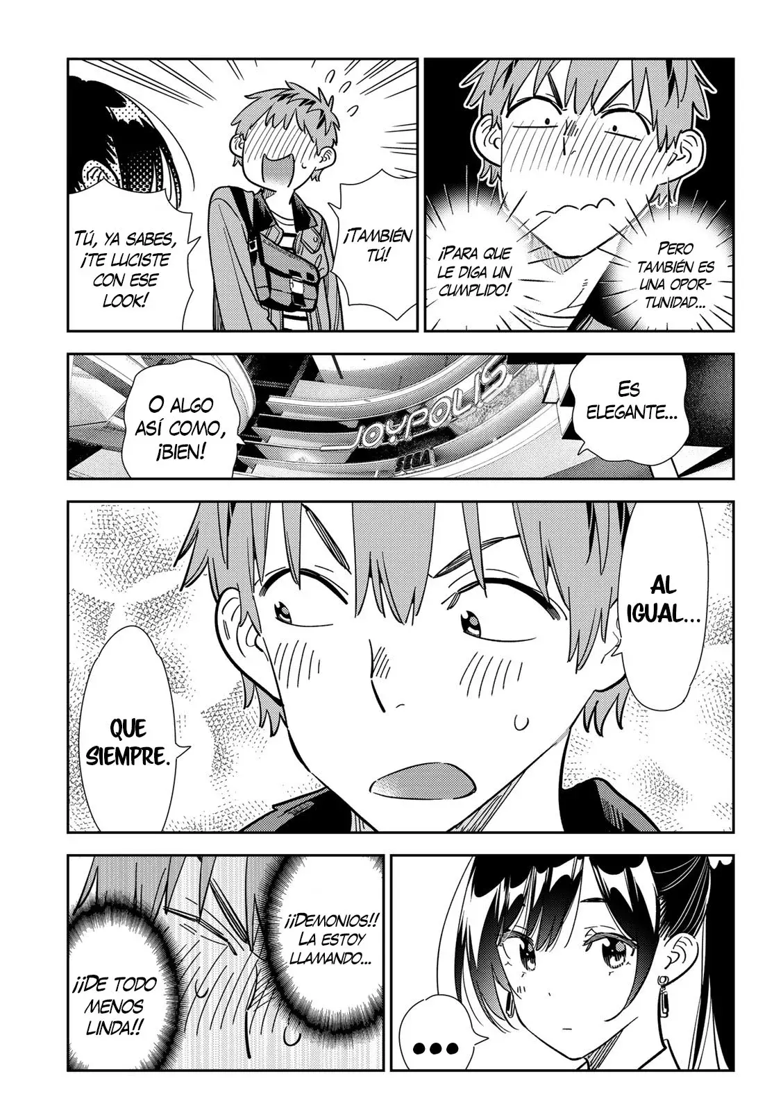 Kanojo, Okarishimasu Capitulo 355 página 16