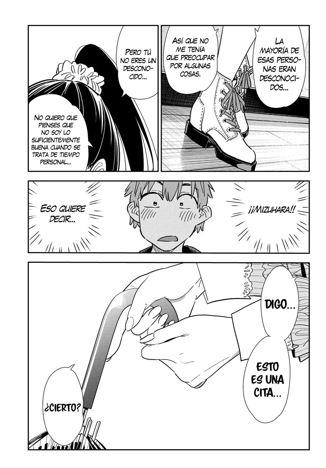 Kanojo, Okarishimasu Capitulo 355 página 18