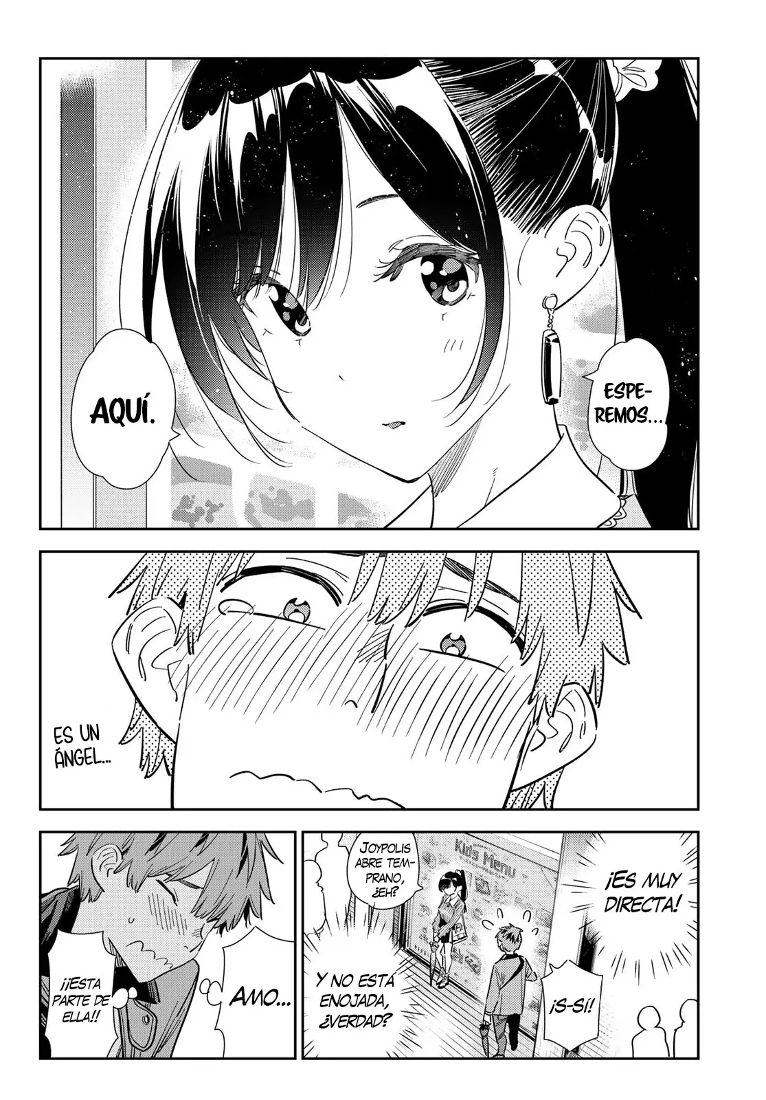 Kanojo, Okarishimasu Capitulo 355 página 9