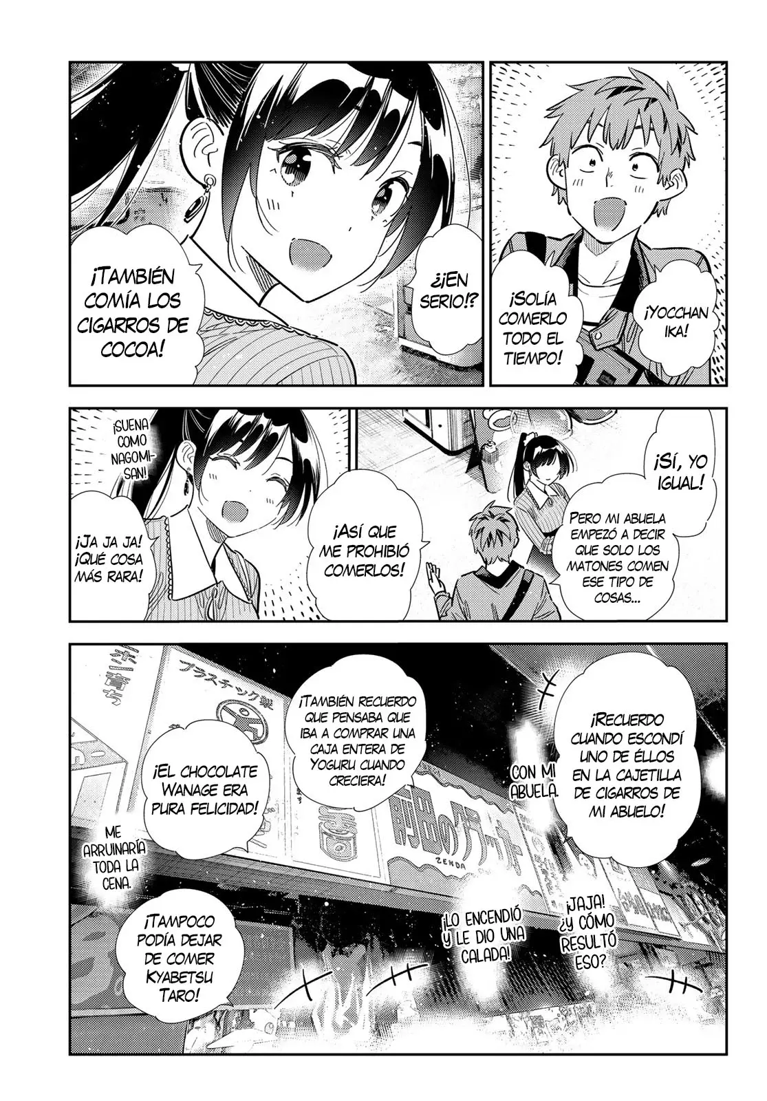Kanojo, Okarishimasu Capitulo 357 página 18